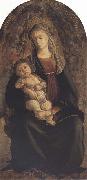 Sandro Botticelli Madonna and Child in Glory with Cherubim Germany oil painting artist